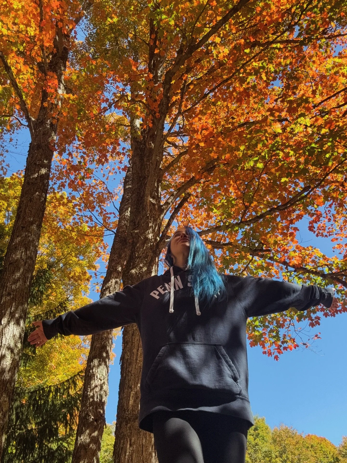 Fall 🍁🍂🍃with a dash of blue 💙
