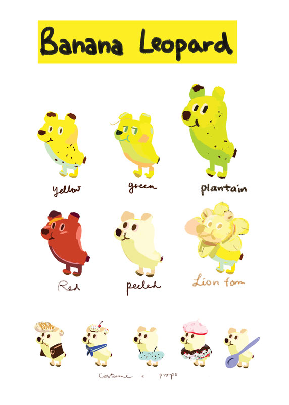 Banana Leopard Variants + skins