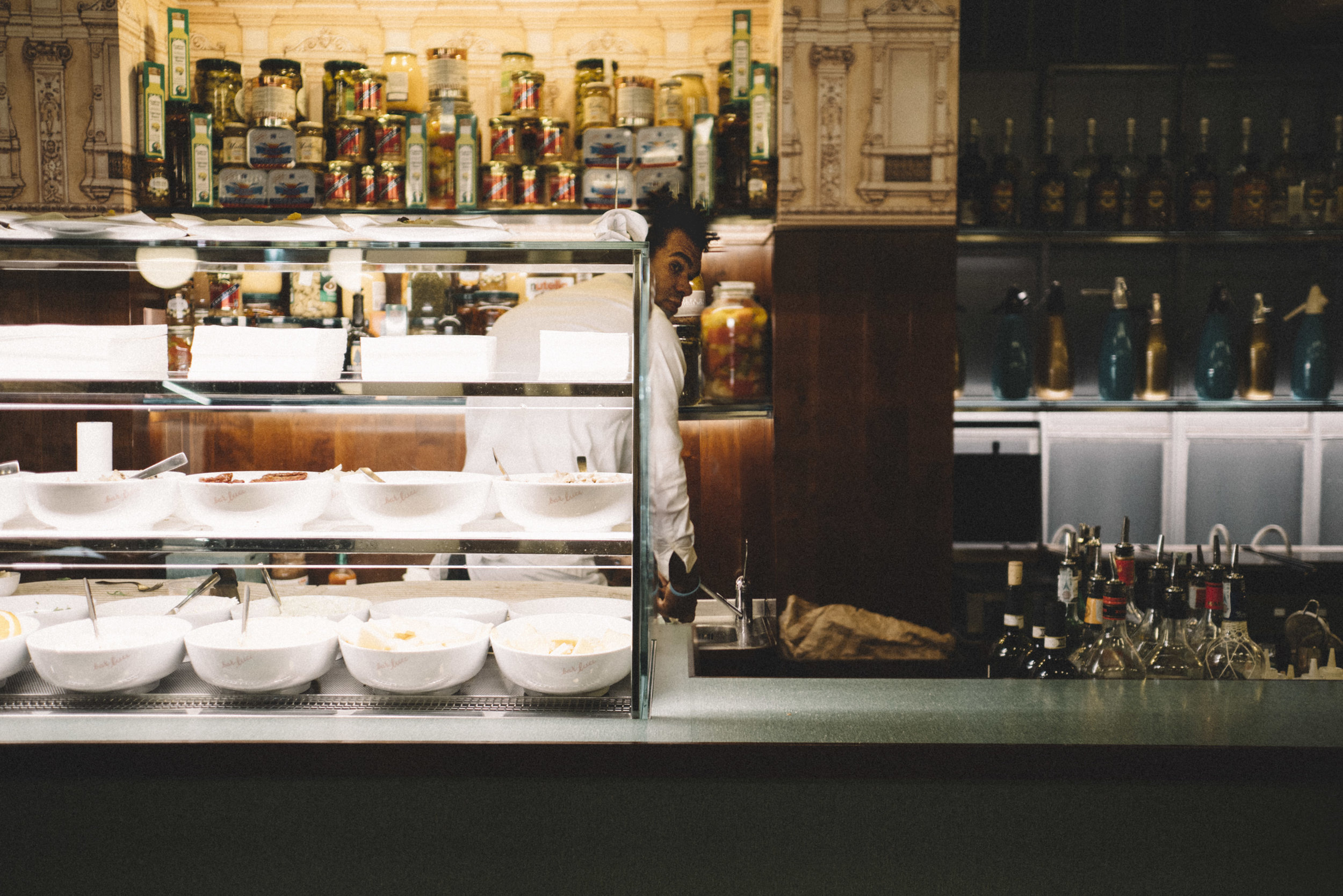 wes anderson's bar luce is inside fondazione prada