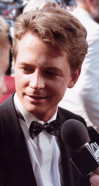 Michael J. Fox, before he was diagnosed with Parkinson's disease (photo by Alan Light)