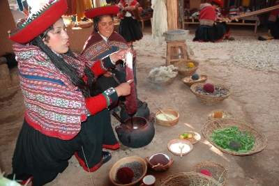 Traditional people of the Andes mountains.