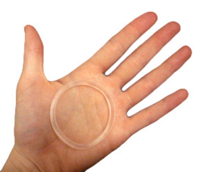 The Nuvaring, a type of vaginal ring.