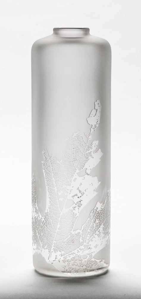 Leaf Vessels Vase - Transparent Oak