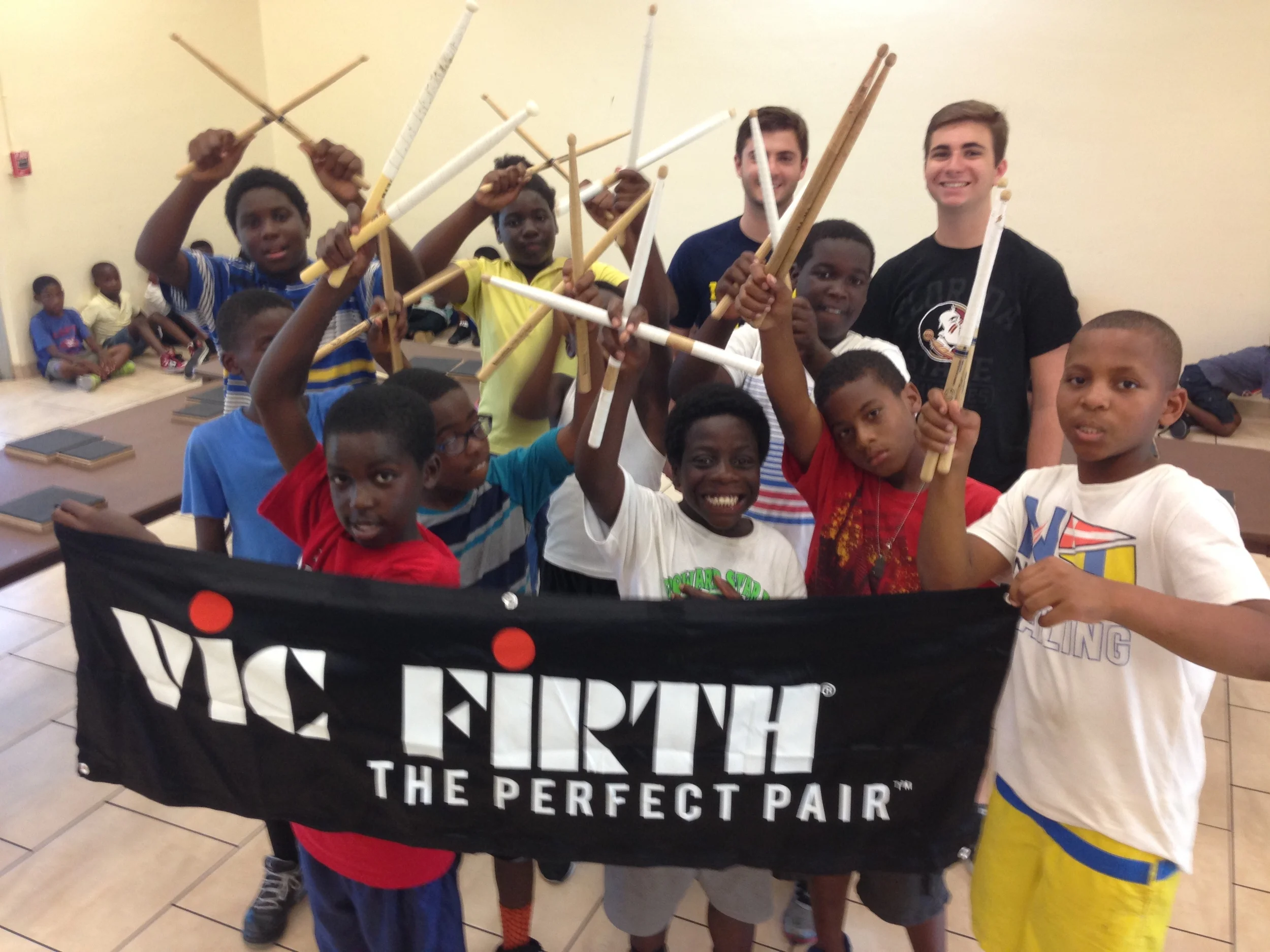 Drum Miami; Students helping Students