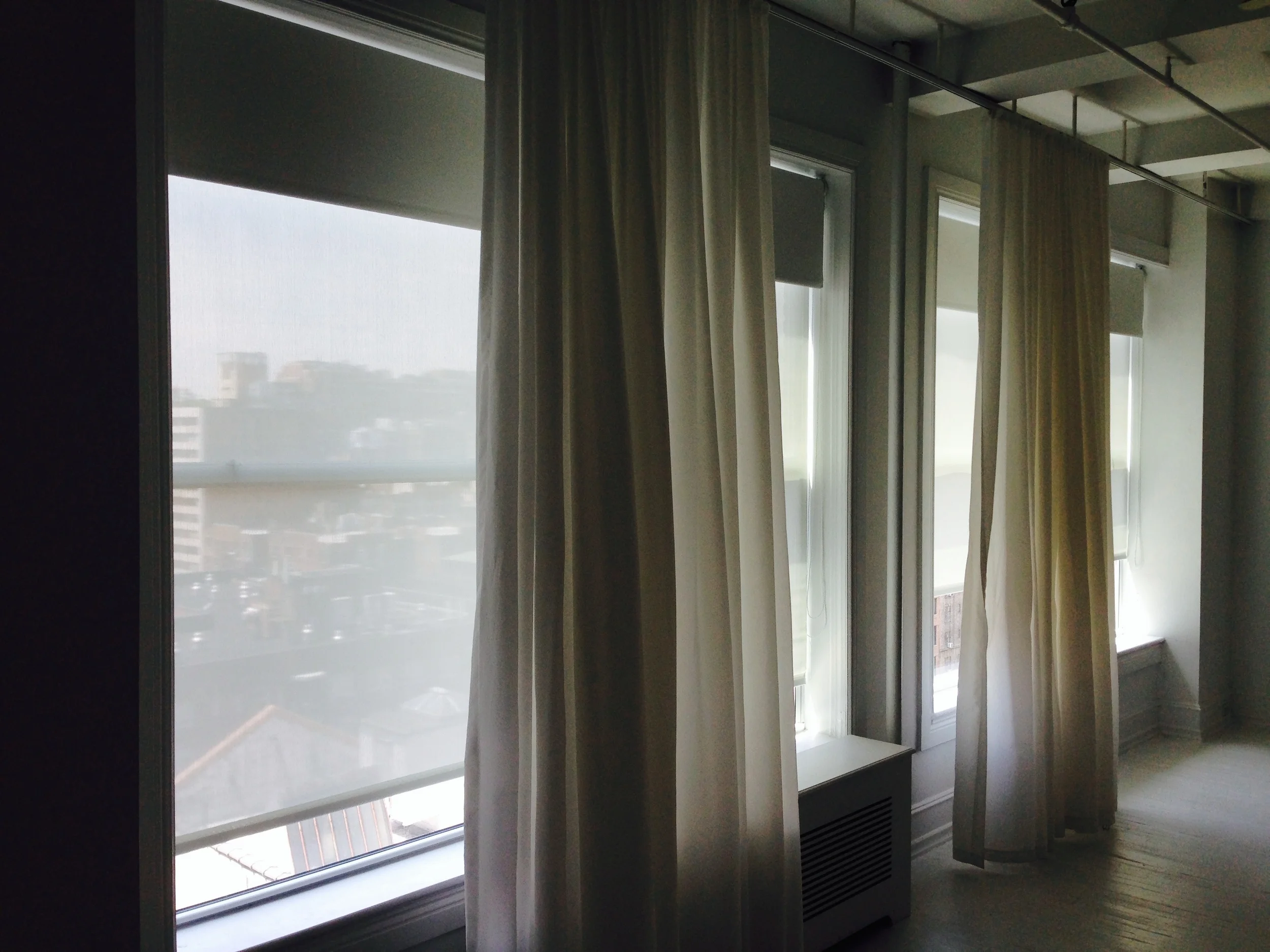 Double Roller Shades - Chelsea loft