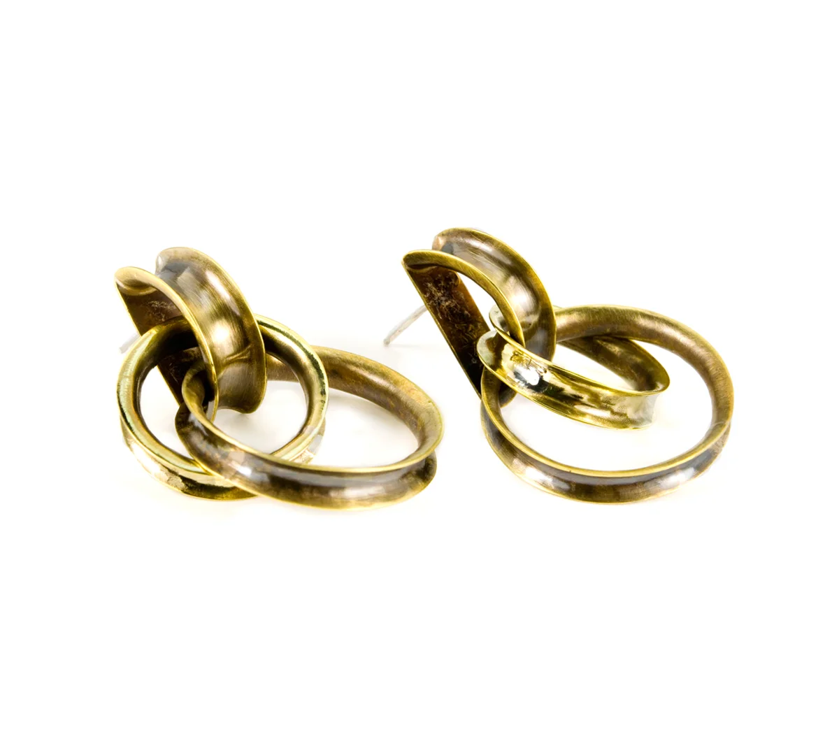Bronze Gypsy Hoop Earrings © Margaret Ellis