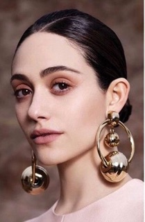 Huge earrings grace the pages of every fashion magazine this season. Worn alone or together, heads are bound to turn.