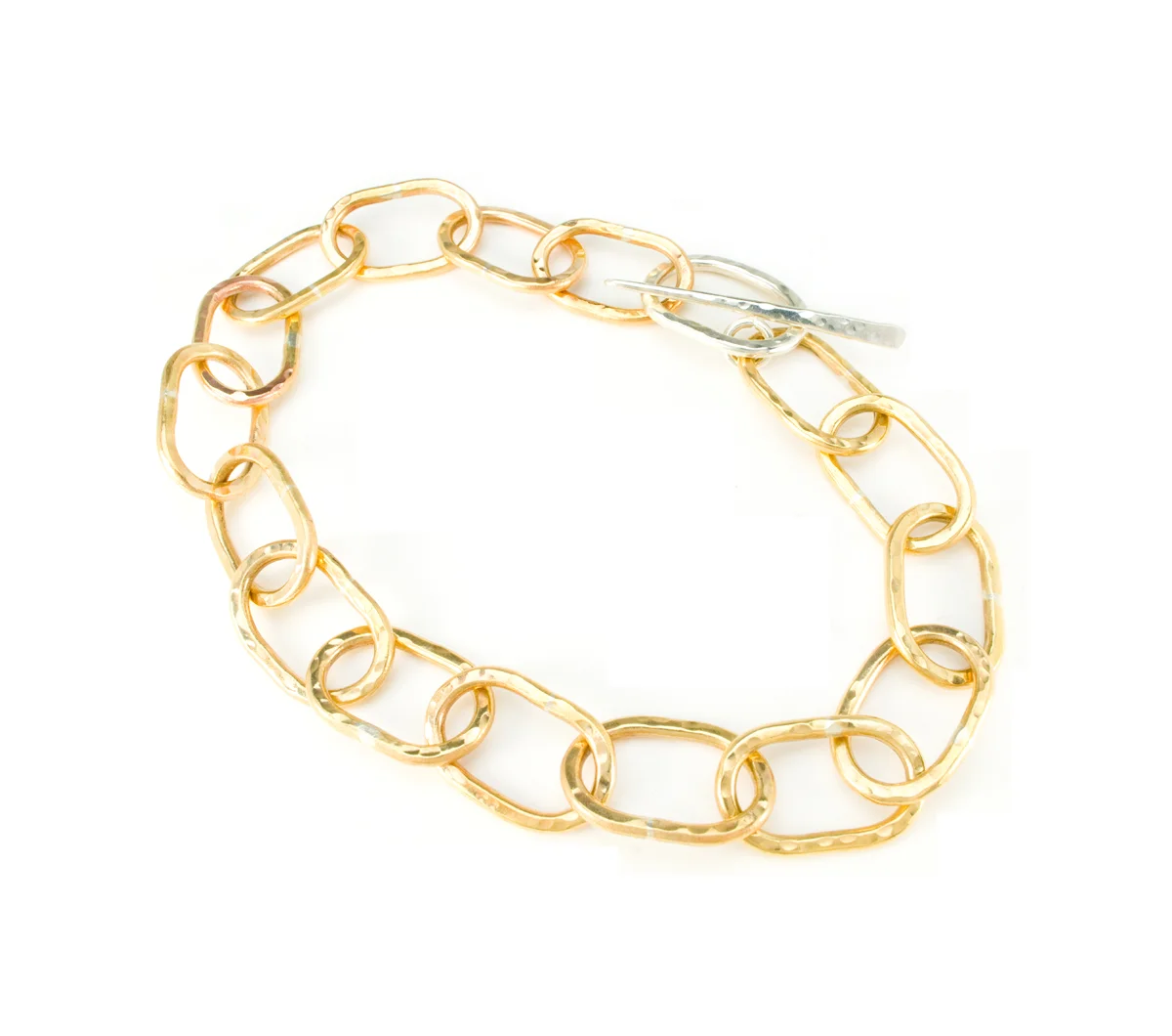 Heavy Chain Toggle Necklace © Margaret Ellis