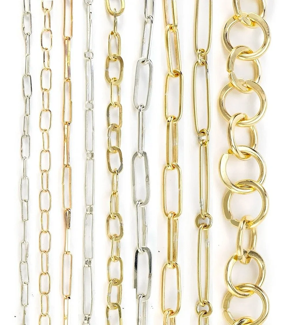 Every link tells a story. Hand-formed. Hammered. Unmistakably ME. ⚒️

Don&rsquo;t take your chains for granted.
Each irregularly hammered, hand-formed link&mdash;whether sterling silver, bronze, or 14k gold-filled&mdash;is made with love by our maste