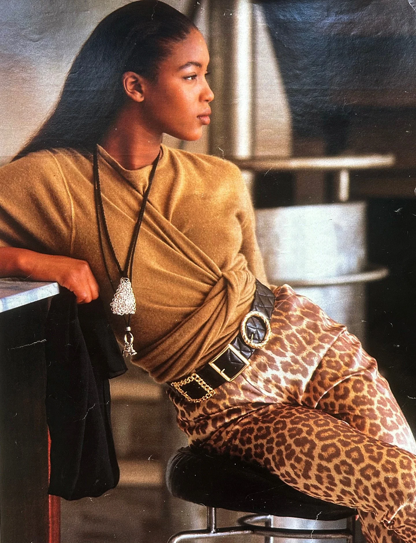 Obsessed with this vintage ME image of @naomi from Glamour magazine 1988! 

Our Mesh Bag is back for fall. She passed the test of time with flying colors. Excited for you to meet this timeless classic! In the Studio now and online 9.23.😎