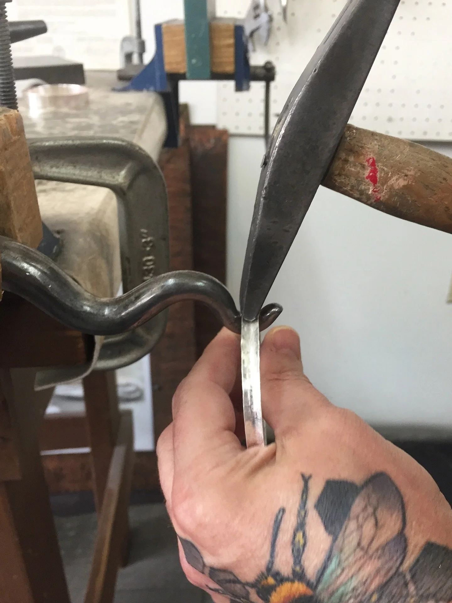 From hand to hammer, each Gypsy Hoop is shaped the same way we&rsquo;ve done it for over 42 years &mdash; with skill, intention, and heart. Because what you wear should tell a story meant to last a lifetime. Visit the studio to see our artists at wor