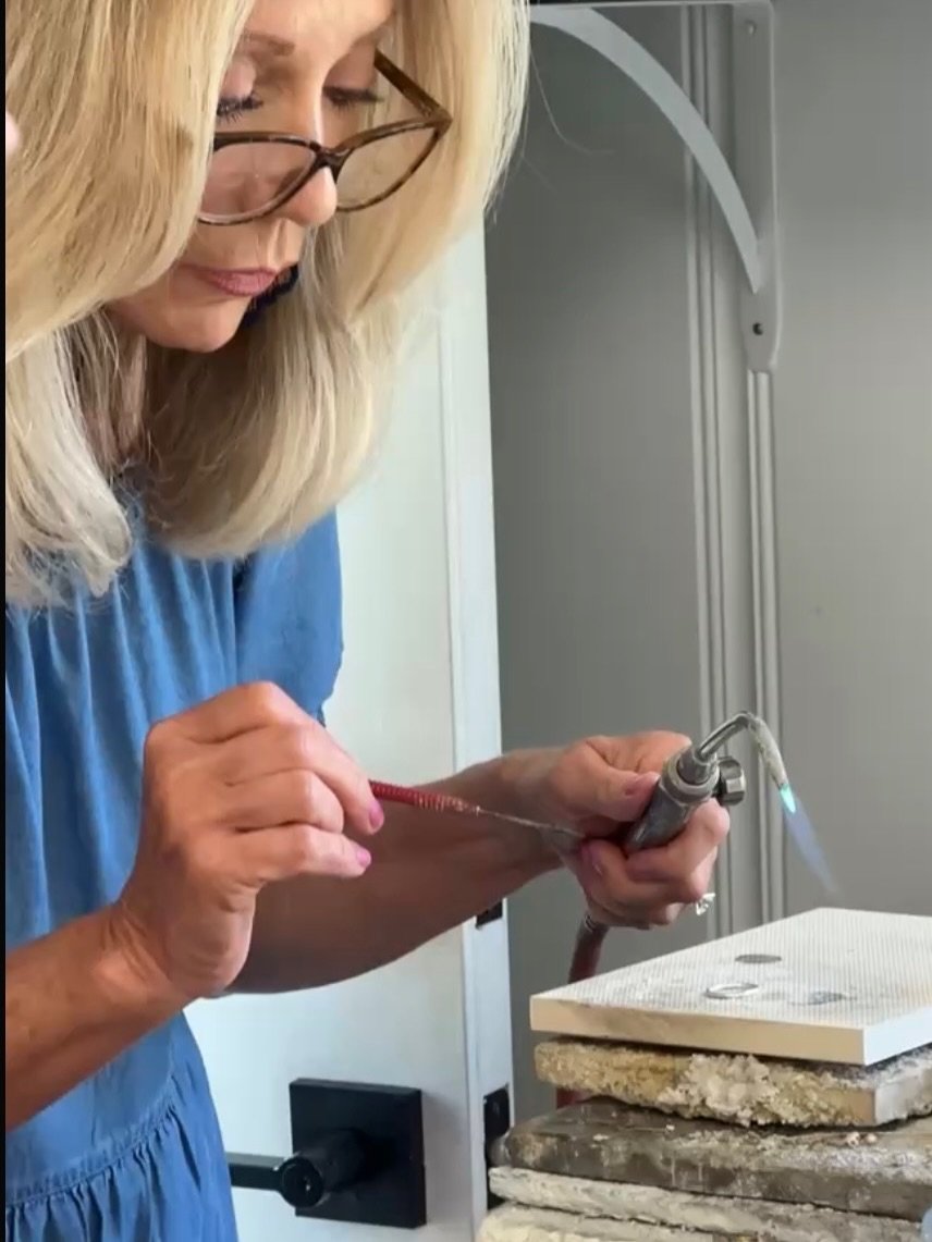 Join ME this Friday, February 27 at the bench to make your own set of sterling silver stack rings in our first Intro to Metalsmith Workshop of the year. There are just a few spots left. These classes offer an unforgettable experience and a wearable r