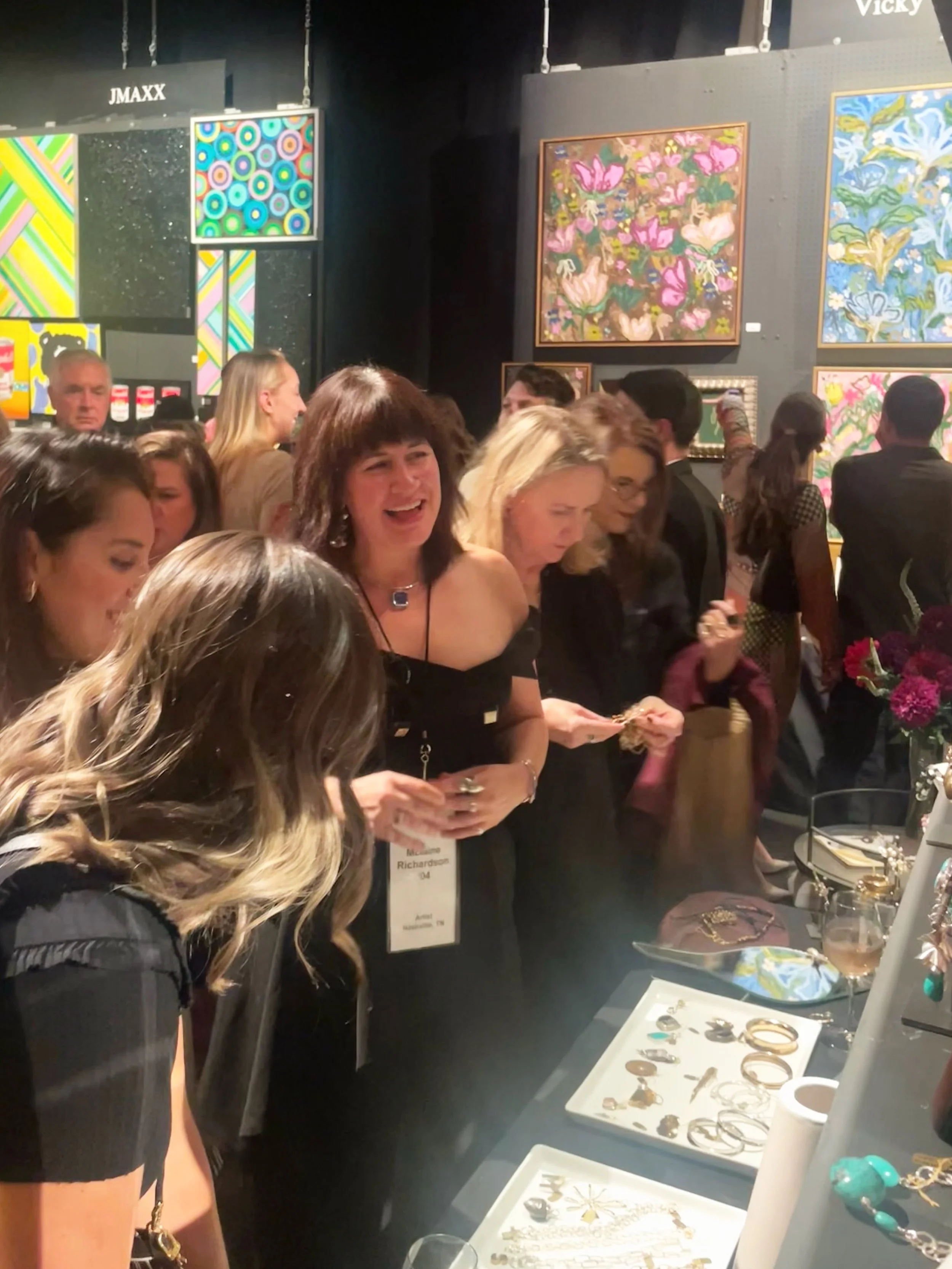 Oh what a night! And @artclecticnashville is just getting started. Celebrate the 30th Anniversary of @artclecticnashville with ME this weekend! 

I&rsquo;m honored to be a featured artist at my alma mater for the twelfth time. Come explore this incre