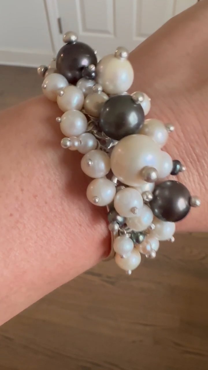 Pearl Cluster Cuff