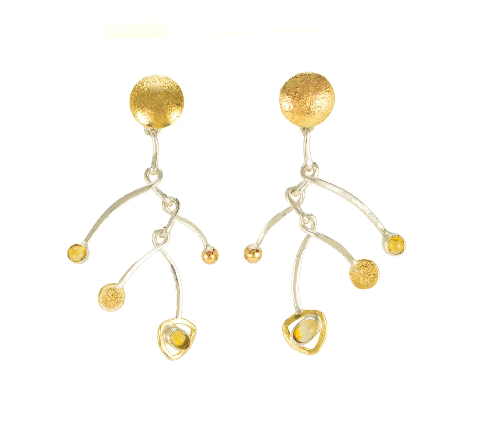 petal arc earring
