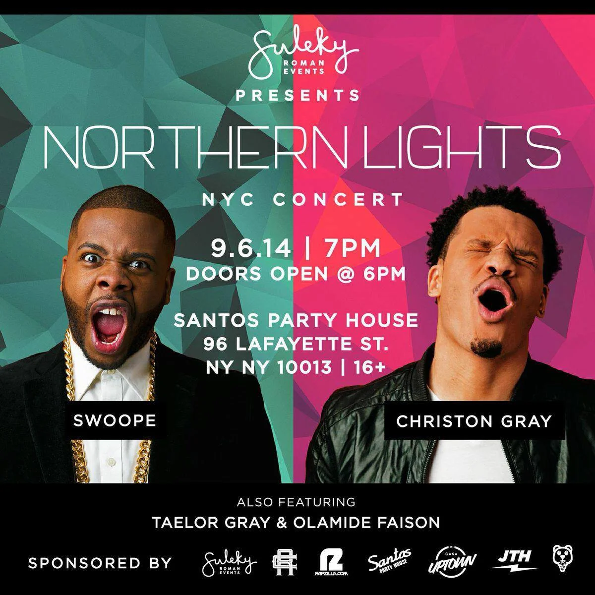 Northern Lights Concert ft. Swoope & Christon Gray