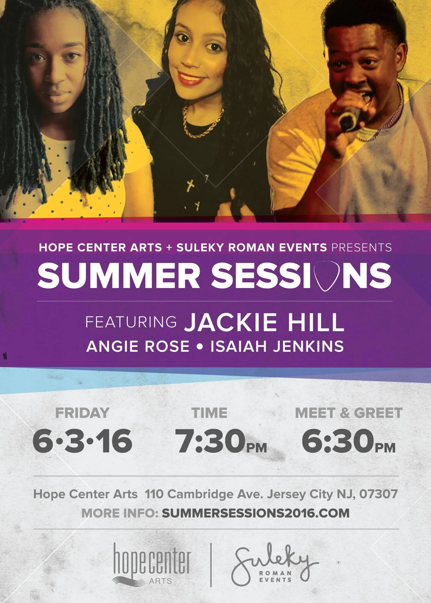 Summer Sessions 2016 | Suleky Roman Events & Hope Center Arts