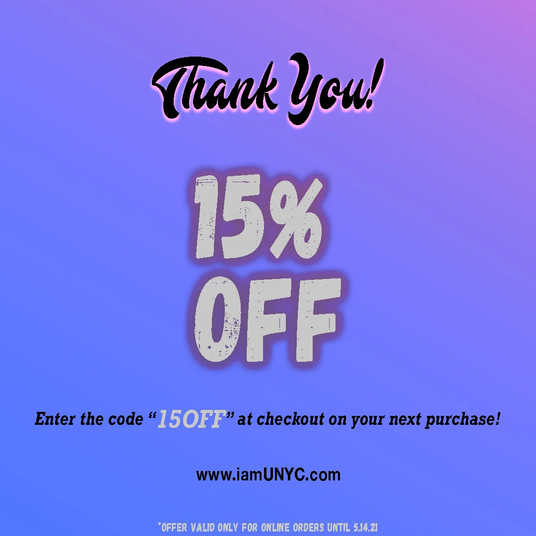Thank You! (Promo Code)