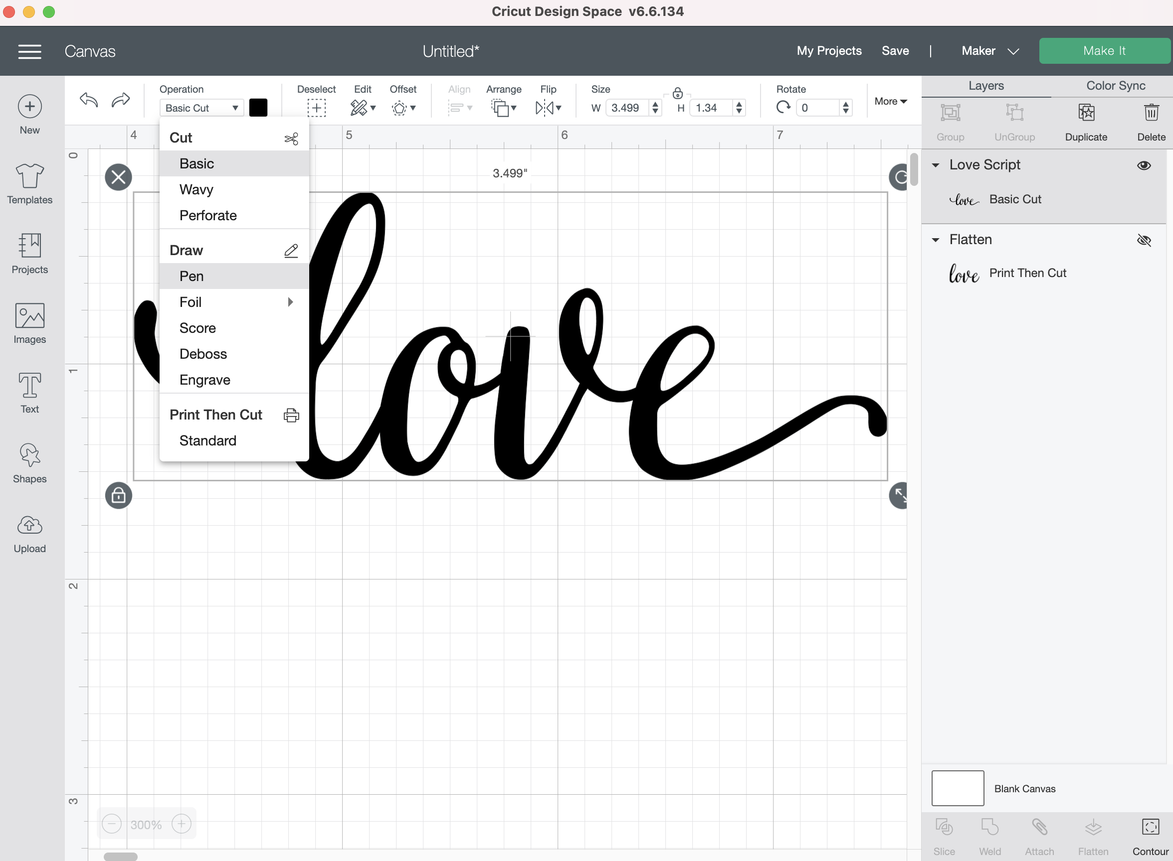 How To Fill In Writing Text in Design Space and Make Solid Letters using  Hatch Fill 