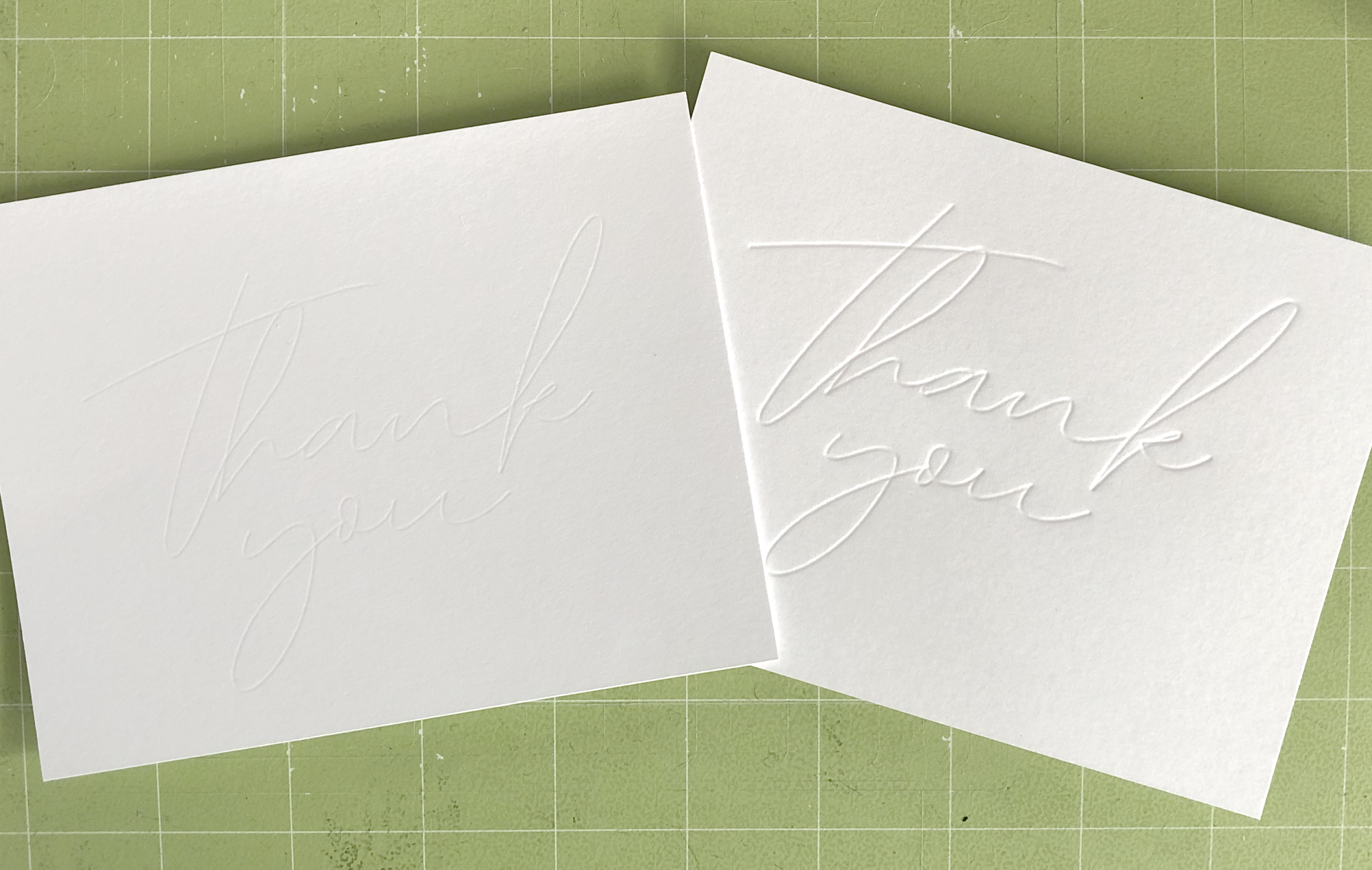 How to Emboss Cards with a Cricut