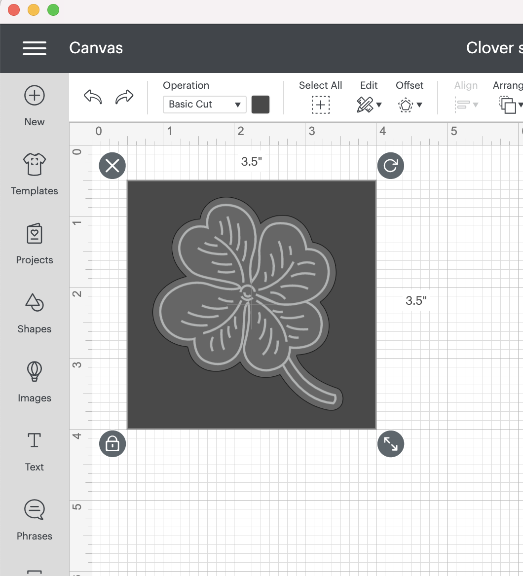 Shadow Box Frame 8x8 Inch SVG Template With and Without Scoring Tool  dashed, DIY Cardstock Frame SVG for Cricut and Silhouette 