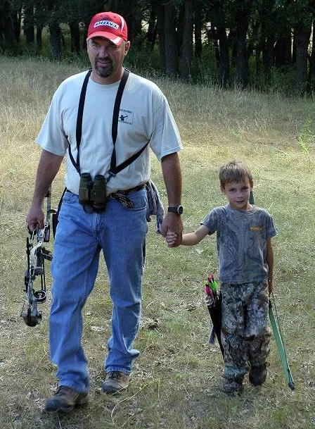 Dad with Brady