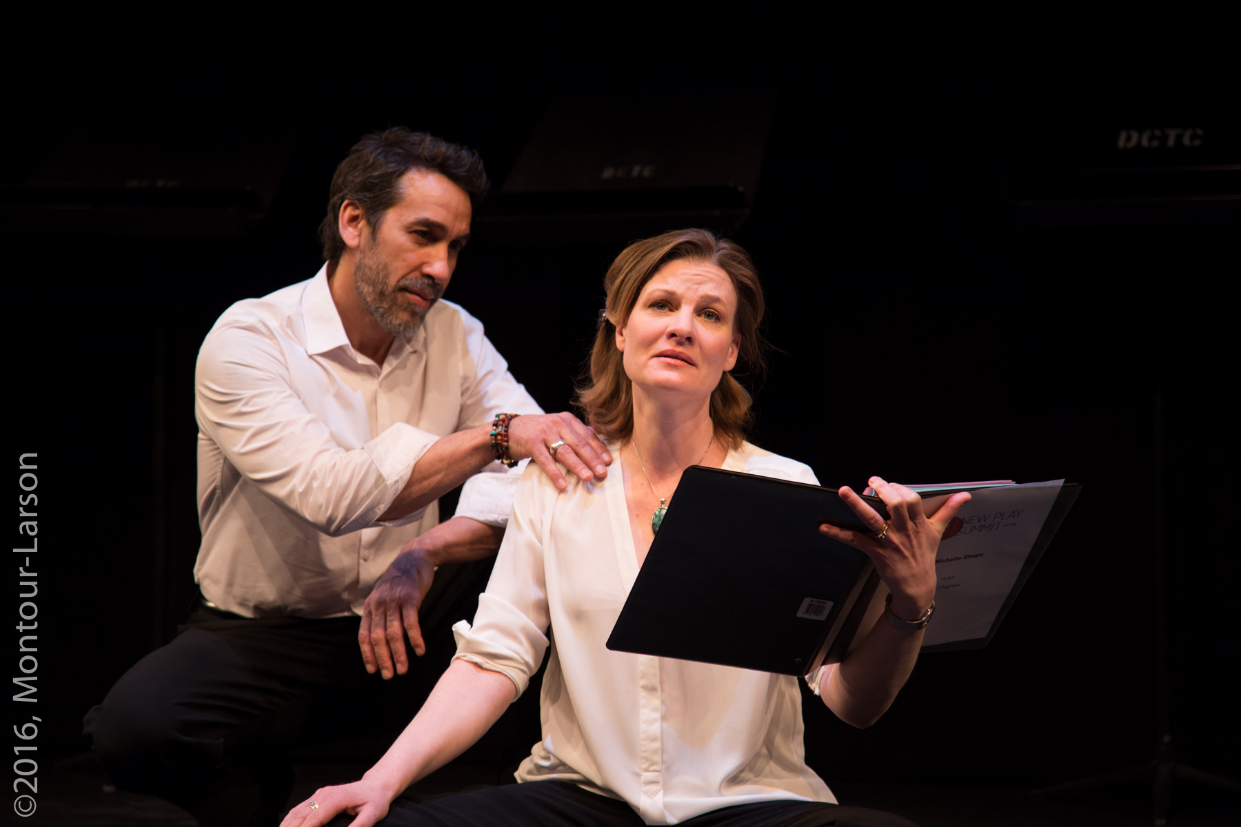 Jeffrey (Robert Montano) and Emma (Michelle Shupe) Denver Center New Play Summit 2016 Photo Credit: Mark Montour-Larson