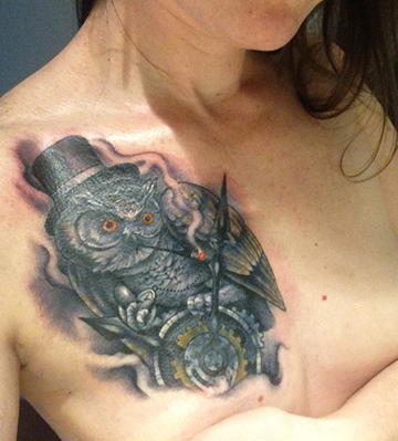 Coverup tattoo by Craig Moston @ Gastown Tattoo Parlour