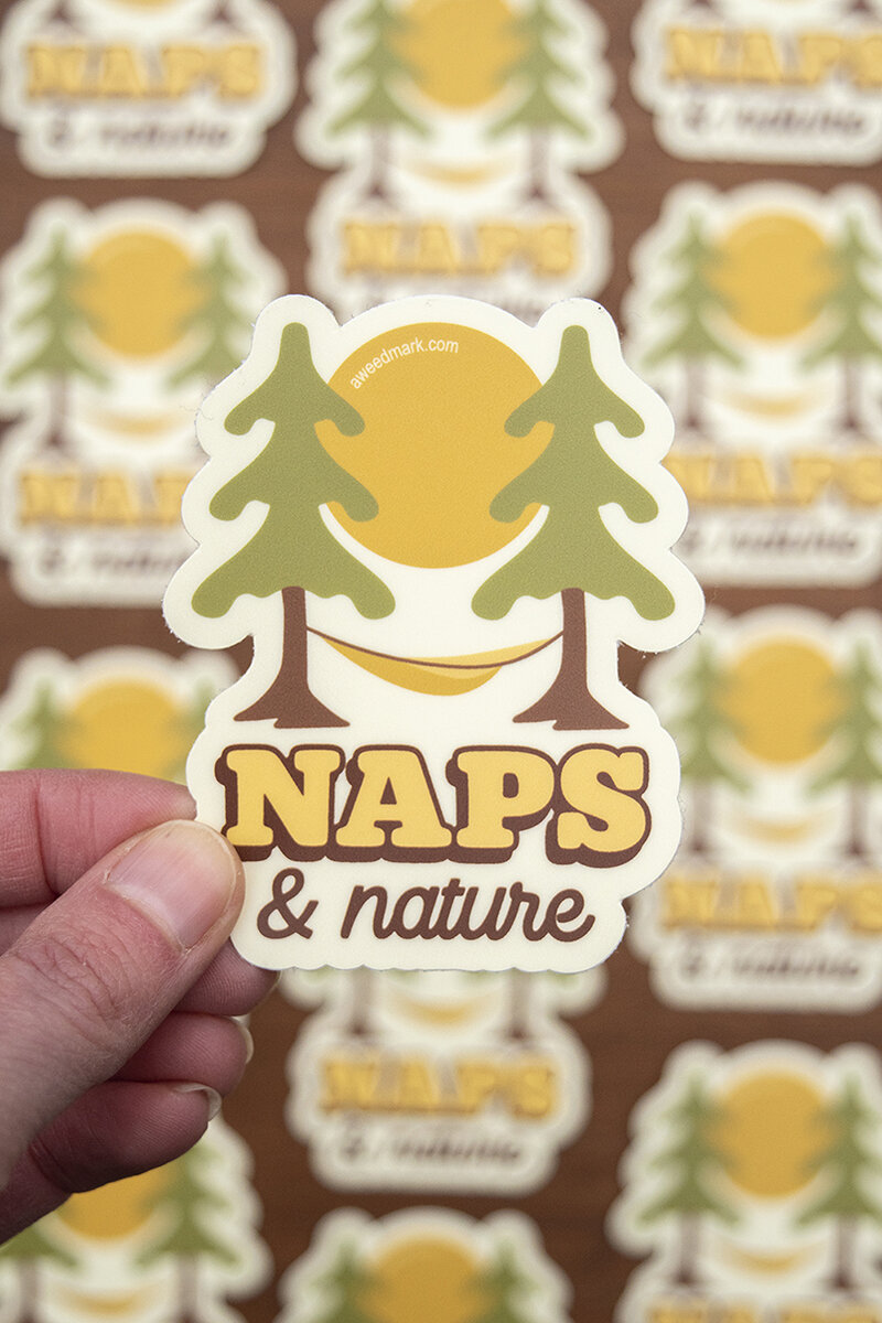 I need a nap. - Sticker