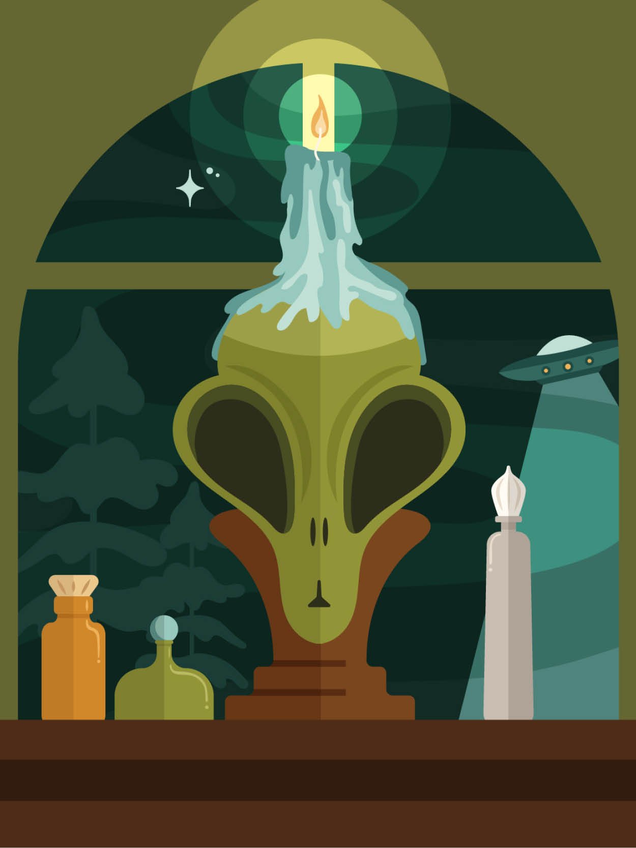 Alien-Candleholder-Sci-Fi-Fantasy-Illustration-by-Amanda-Weedmark.jpg