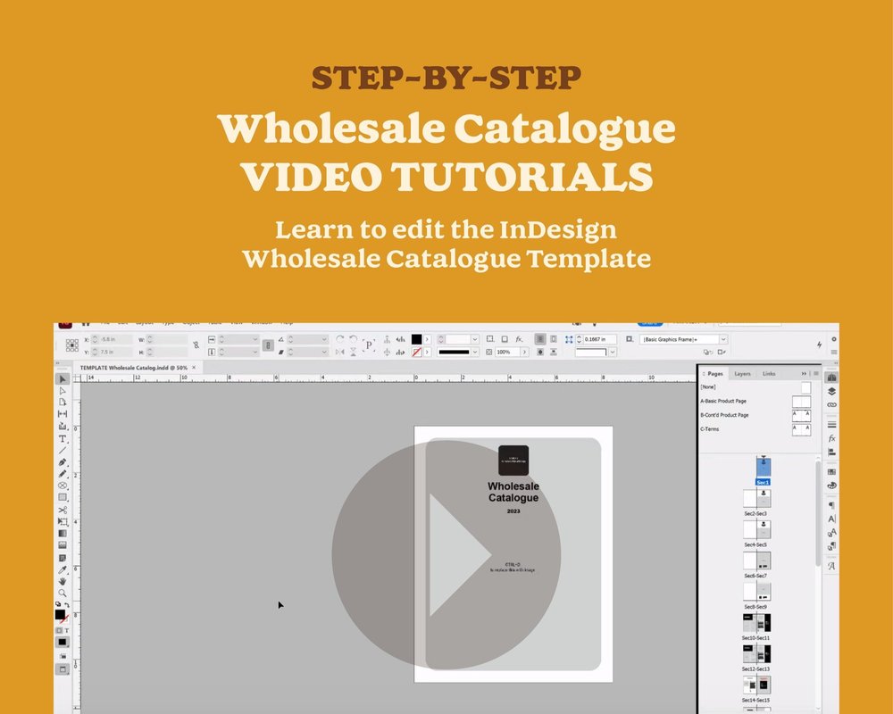 Wholesale Catalogue Template