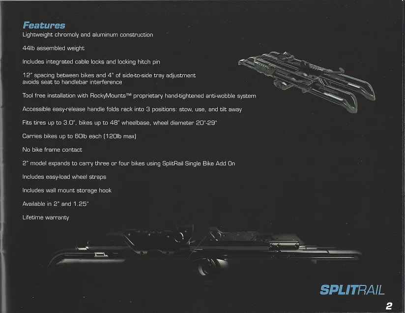rockymounts splitrail add on