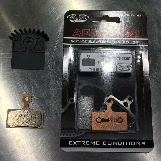 INTERBIKE 2016: New Kool-Stop Brake Cooling Fins with Replaceable Pads