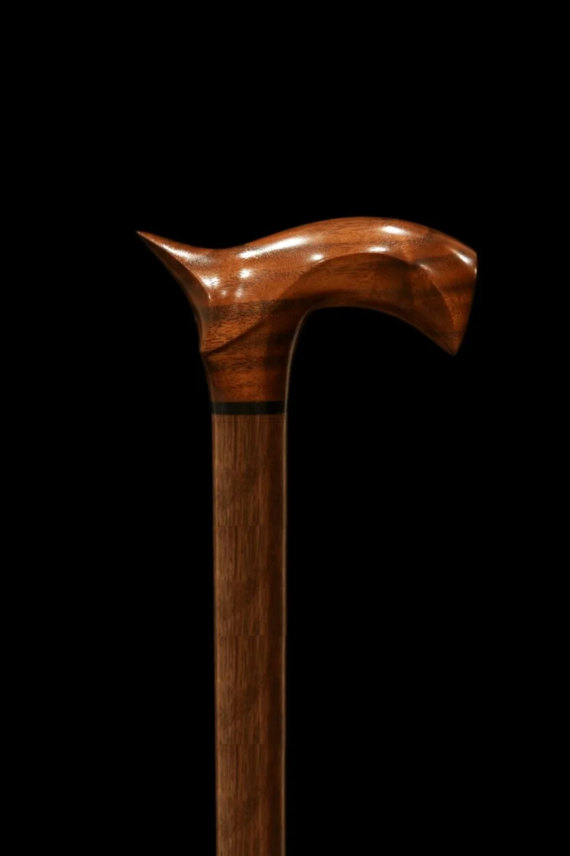 Walnut & Walnut Cane