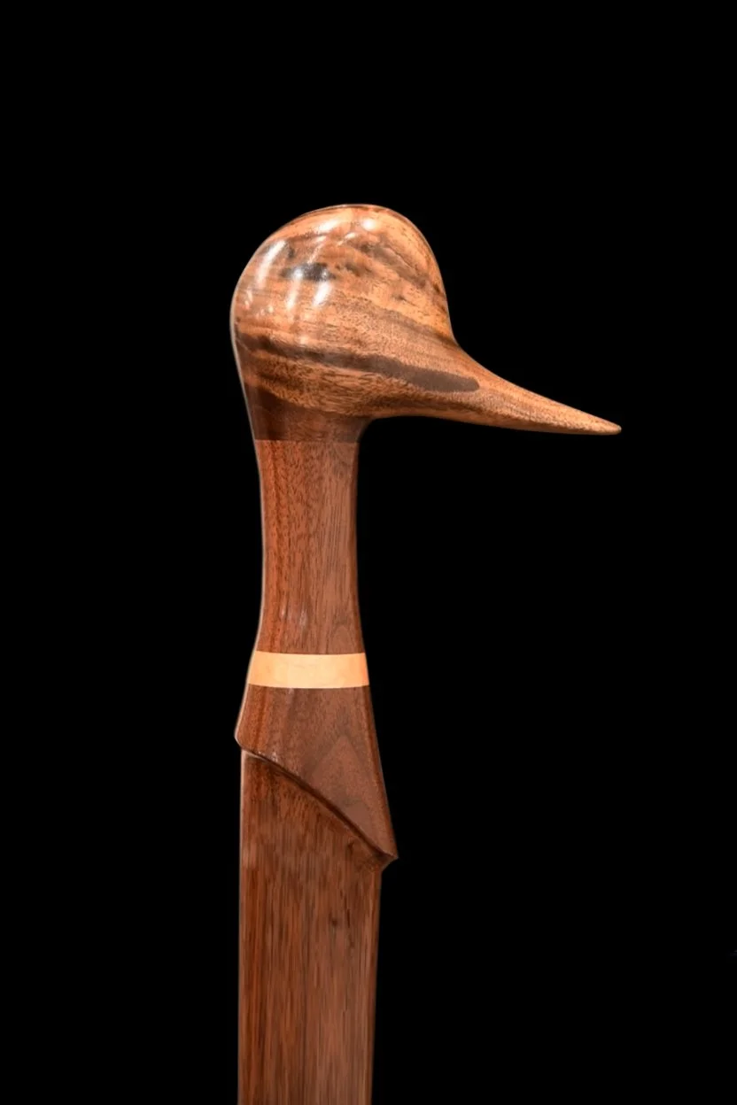 Mallard Head Cane
