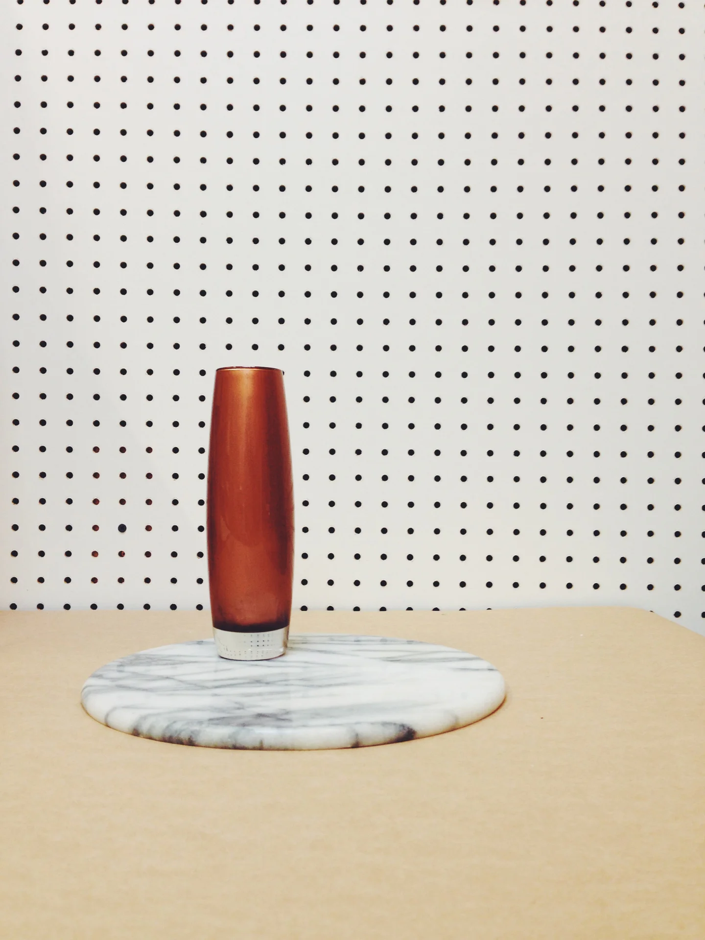 Working on some wedding still lifes. Marble, Glass, Copper, Circles.