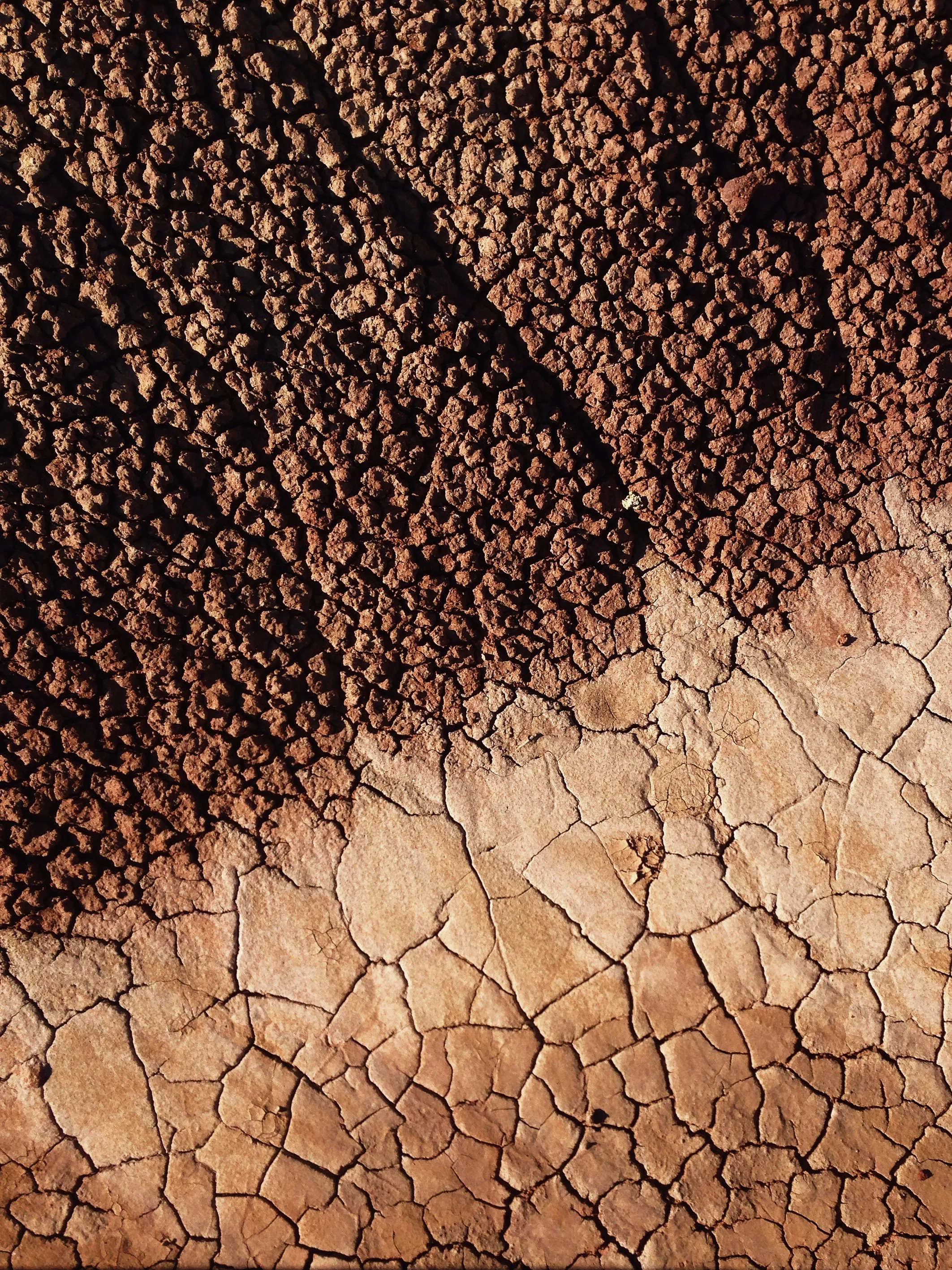 Painted hill textures.