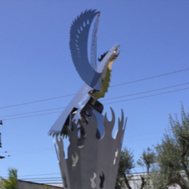 Monument for fallen firefighters