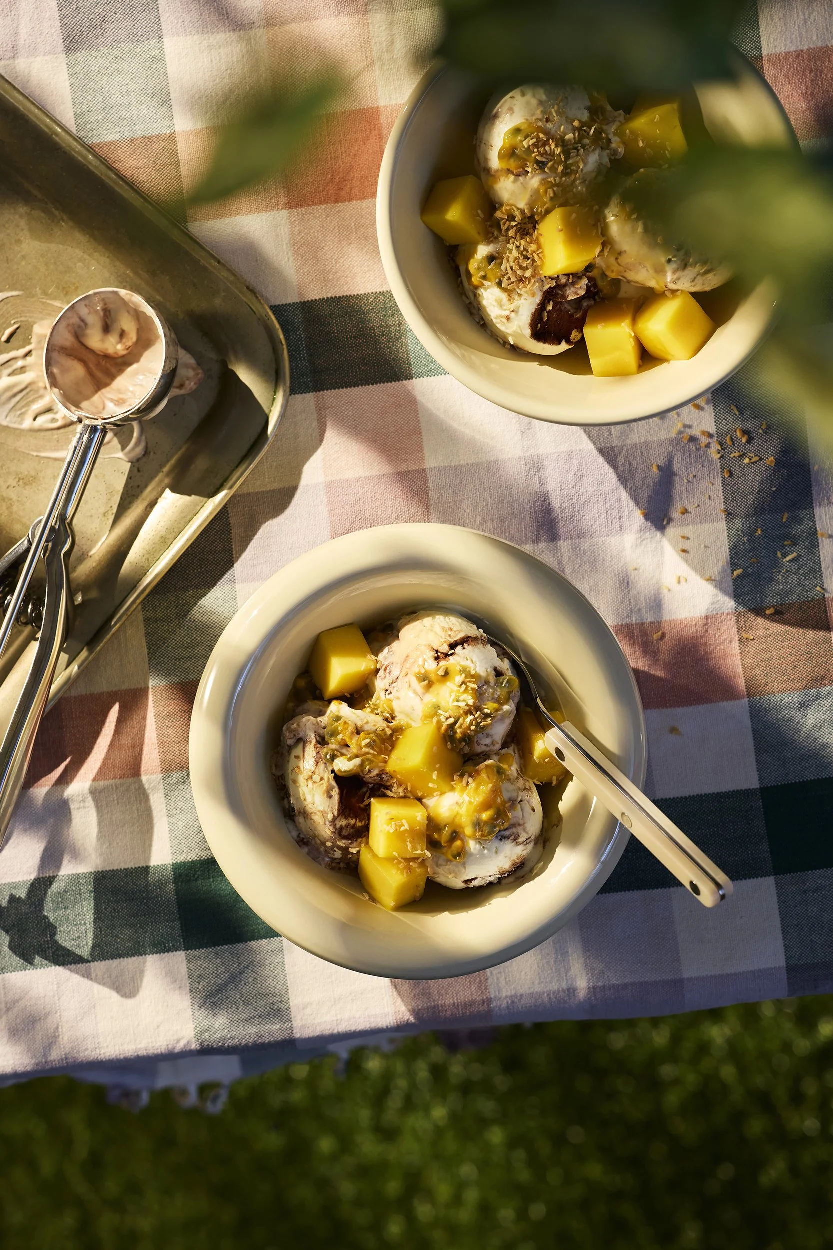 Kokosglass med mango Månadens Skörd ICA
