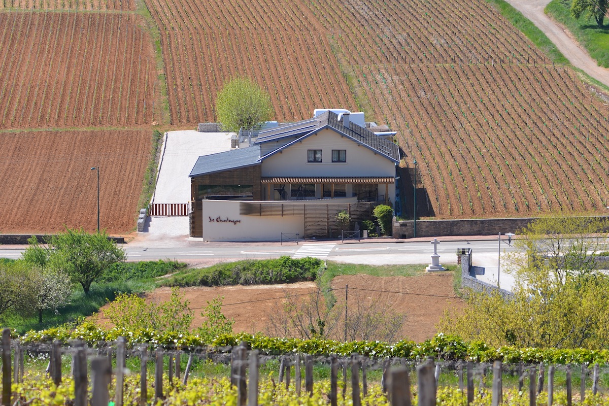 Le Charlemagne at Pernand Vergelesses -12 km north of Beaune - excellent but service can be slow Michelin *