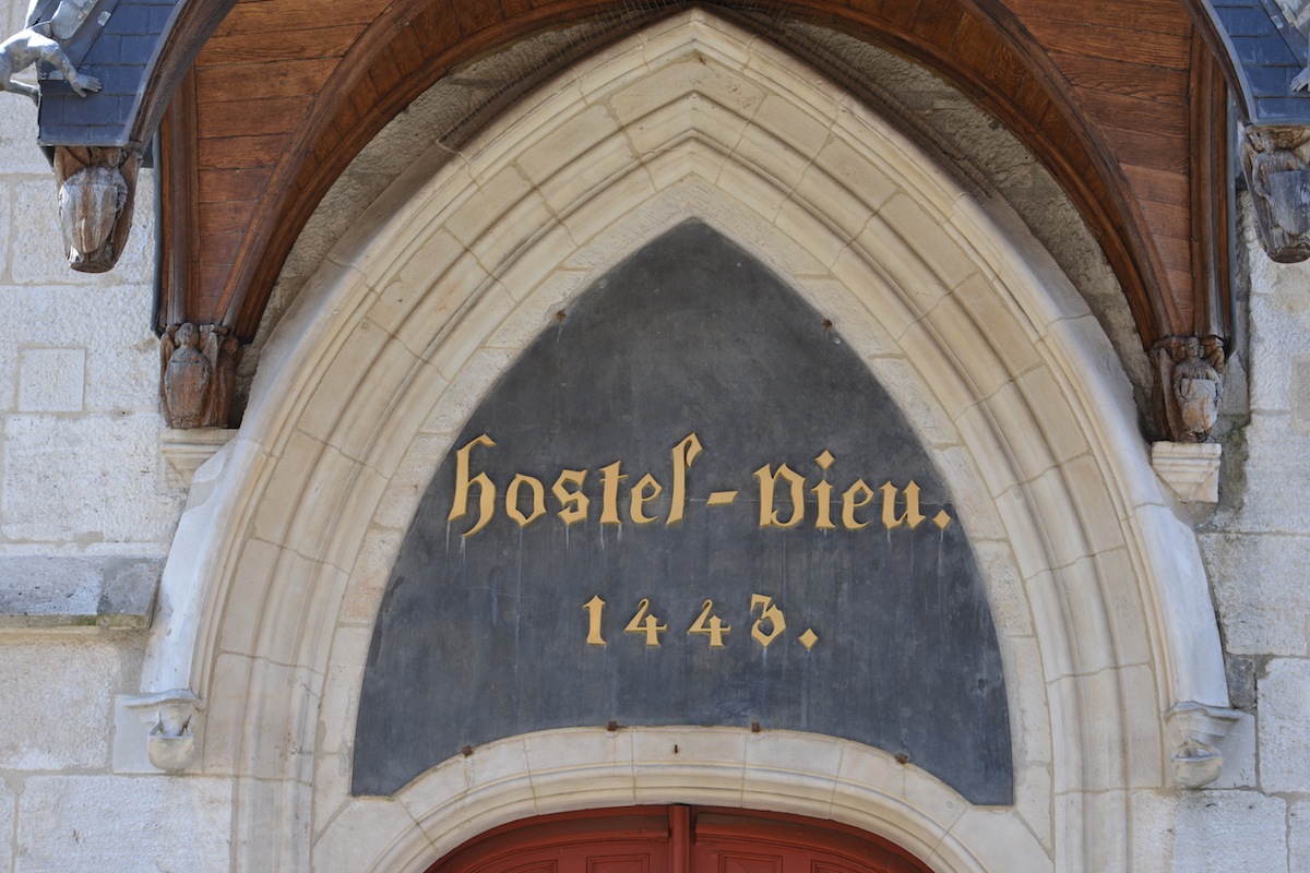 The Hotel Dieu - not an eatery, but a must see for anyone visiting Beaune!