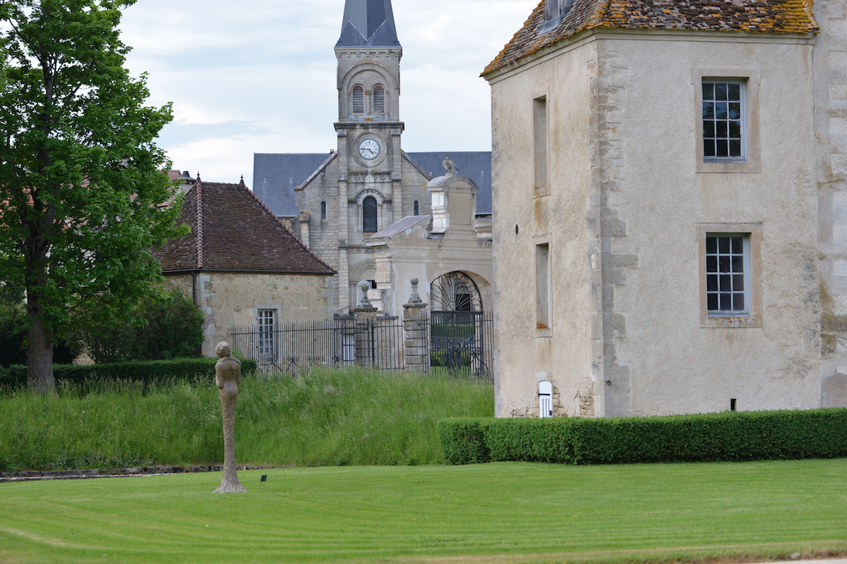 The village of Commarin, Burgundy