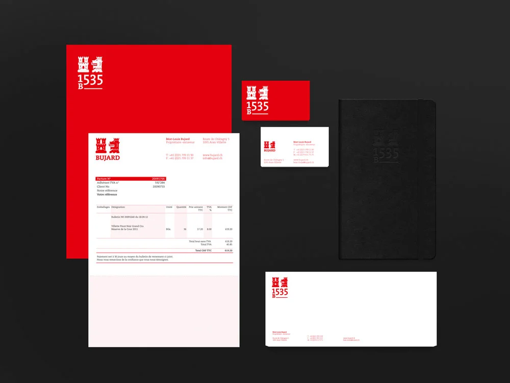  Corporate stationary – letterhead, business cards, greeting card &amp; notebook. 