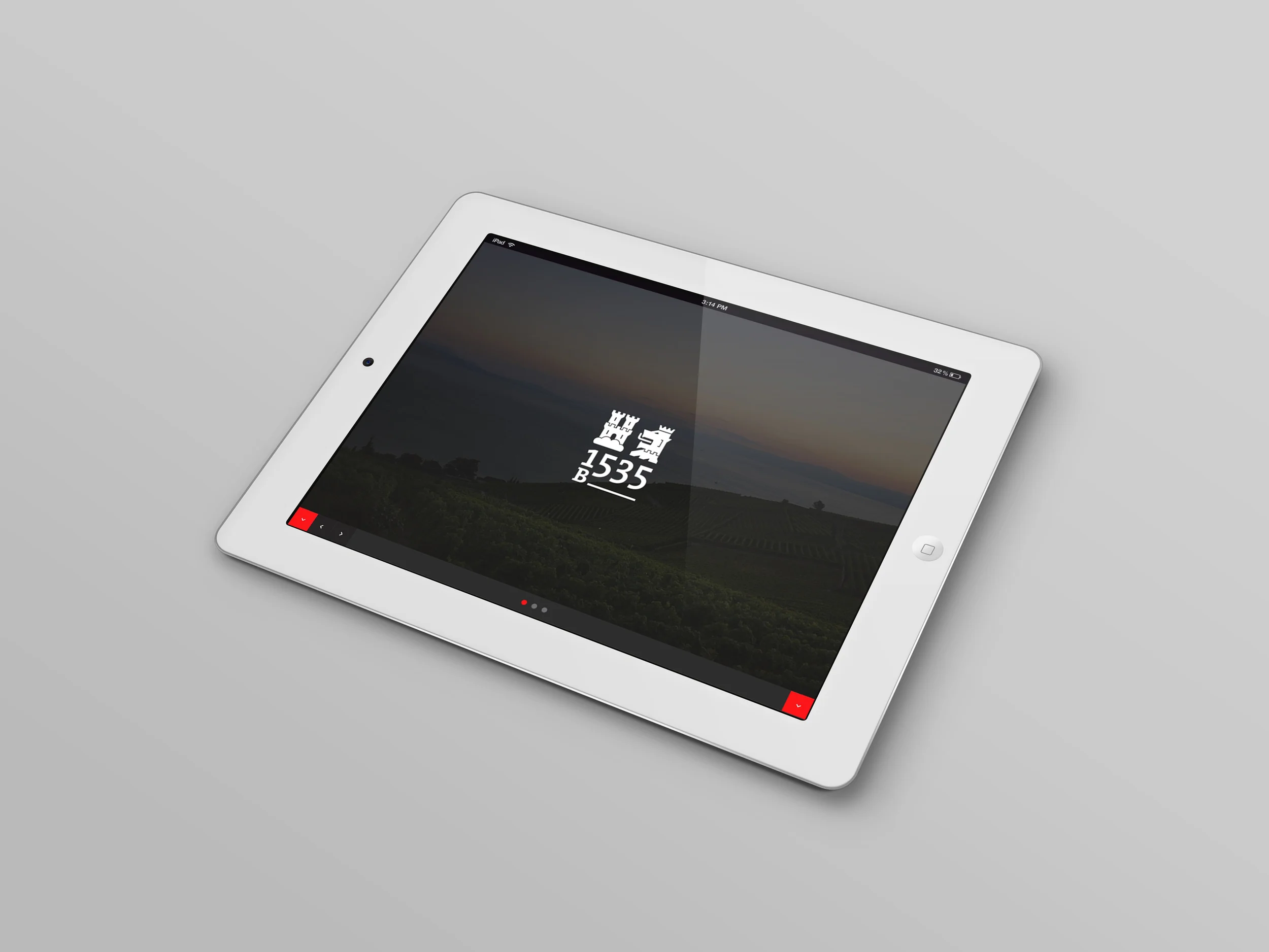  Splash page of the Domaine's corporate website www.bujard.ch 