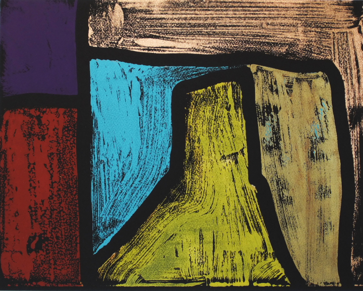 Untitled, 2013, acrylic on paper, 35.5 x 45 cm