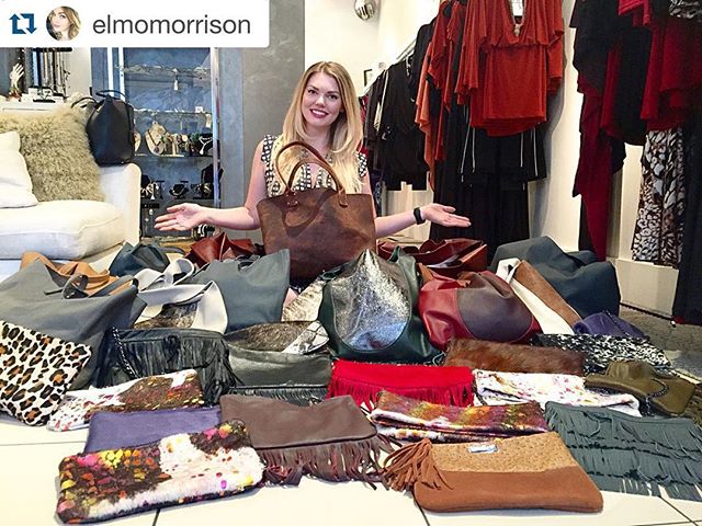#Repost @elmomorrison with @repostapp.
γ»γ»γ»
Thank you so very much to everybody who came out to support!!!! So much love, can't wait for what's next! πππ #houseofmorrison @morrisonhandbags #dallas #abiferrin #trunkshow #dallas #local #designer #custom #leather #handbags #accessories #shopping