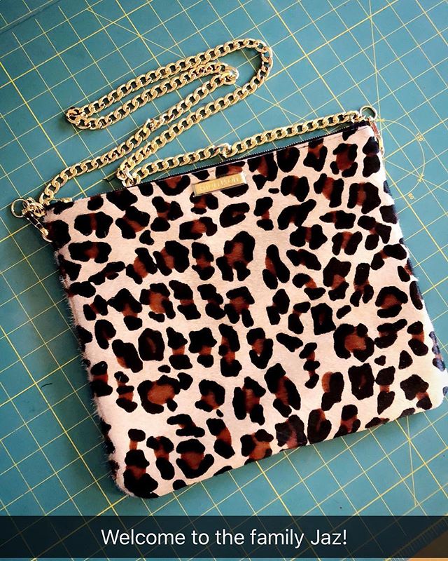 Welcome the newbie, the Jaz crossbody! ππNot online yet, message for orders. Other leathers/hair-on hides available. Site link in bio! #jaz #crossbody #bag #custom #leather #leopard #morrison #handbags #handmade #local #dallas #christmas #holidays #gift #clutch
