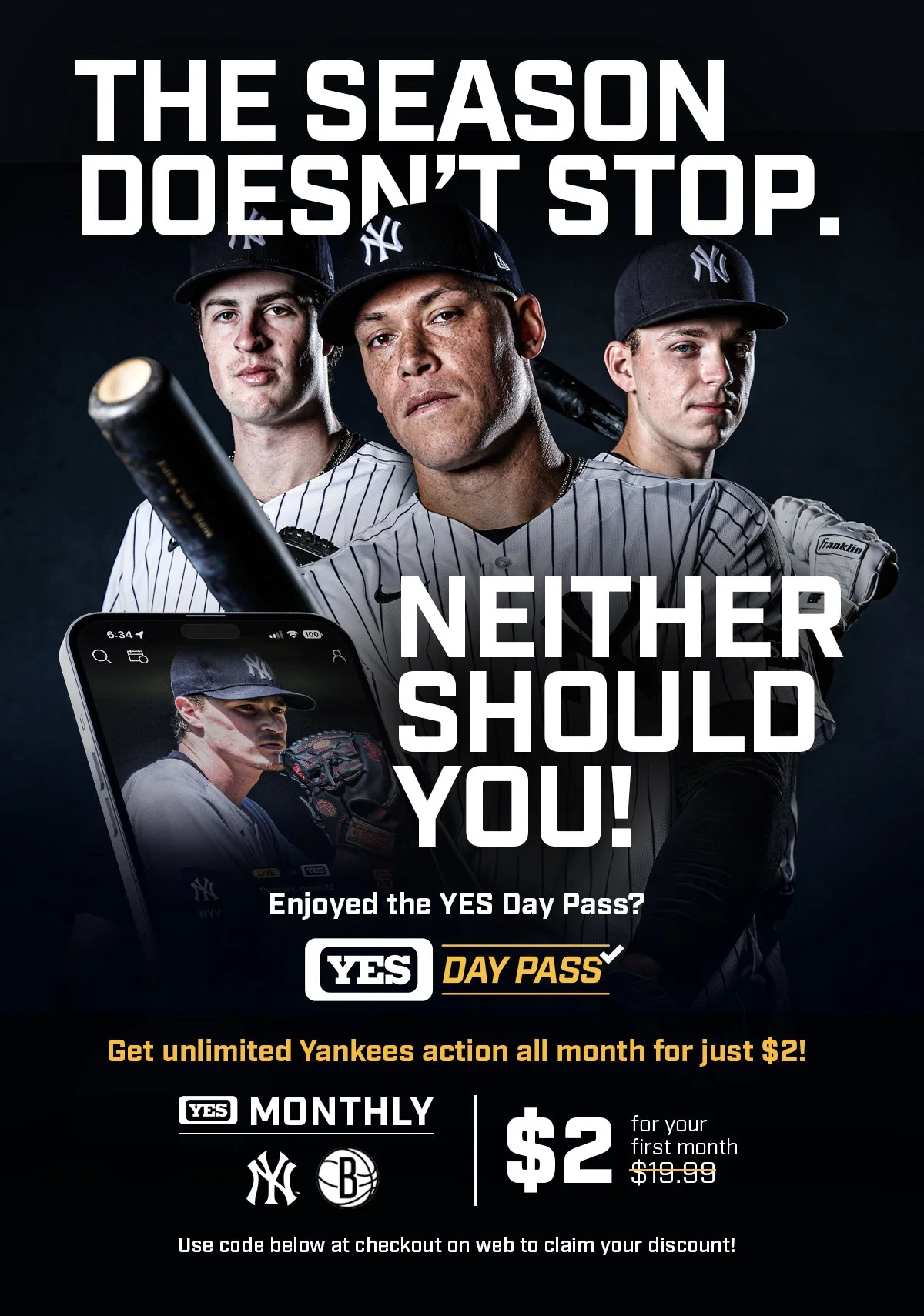 Winback_Yankees_assets_2_600pix_resub now YES Monthly $2 offer v2.jpg