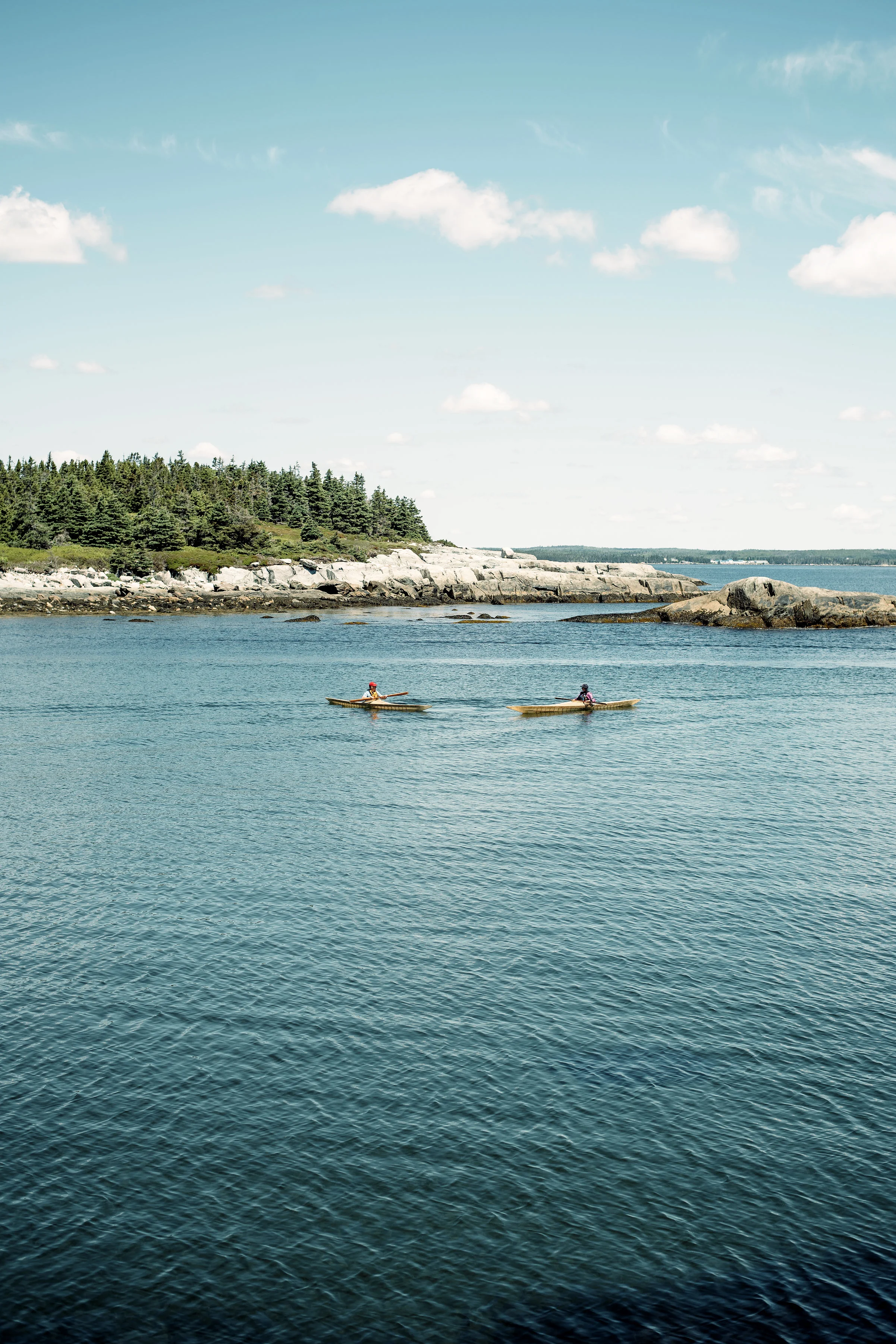 Members of the C3 team kayaking. Photo: Alexa Cude