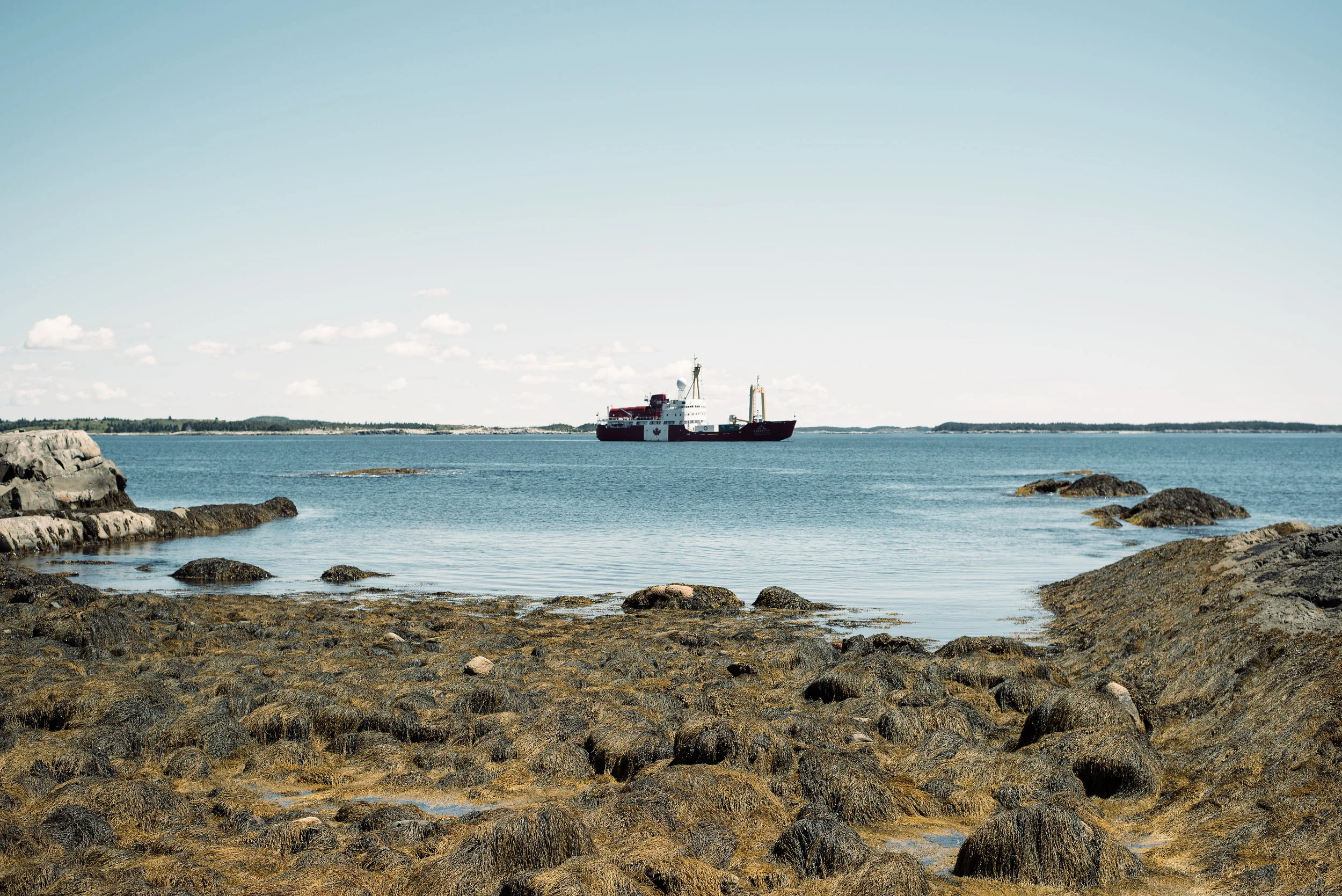 The C3 ship in the 100 Wild Islands. Photo: Alexa Cude.